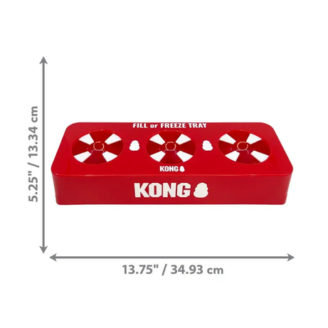 Kong fill or freeze tray