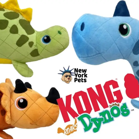 KONG Dynos Roars para Cães de Raças Médias e Grandes (Verde)