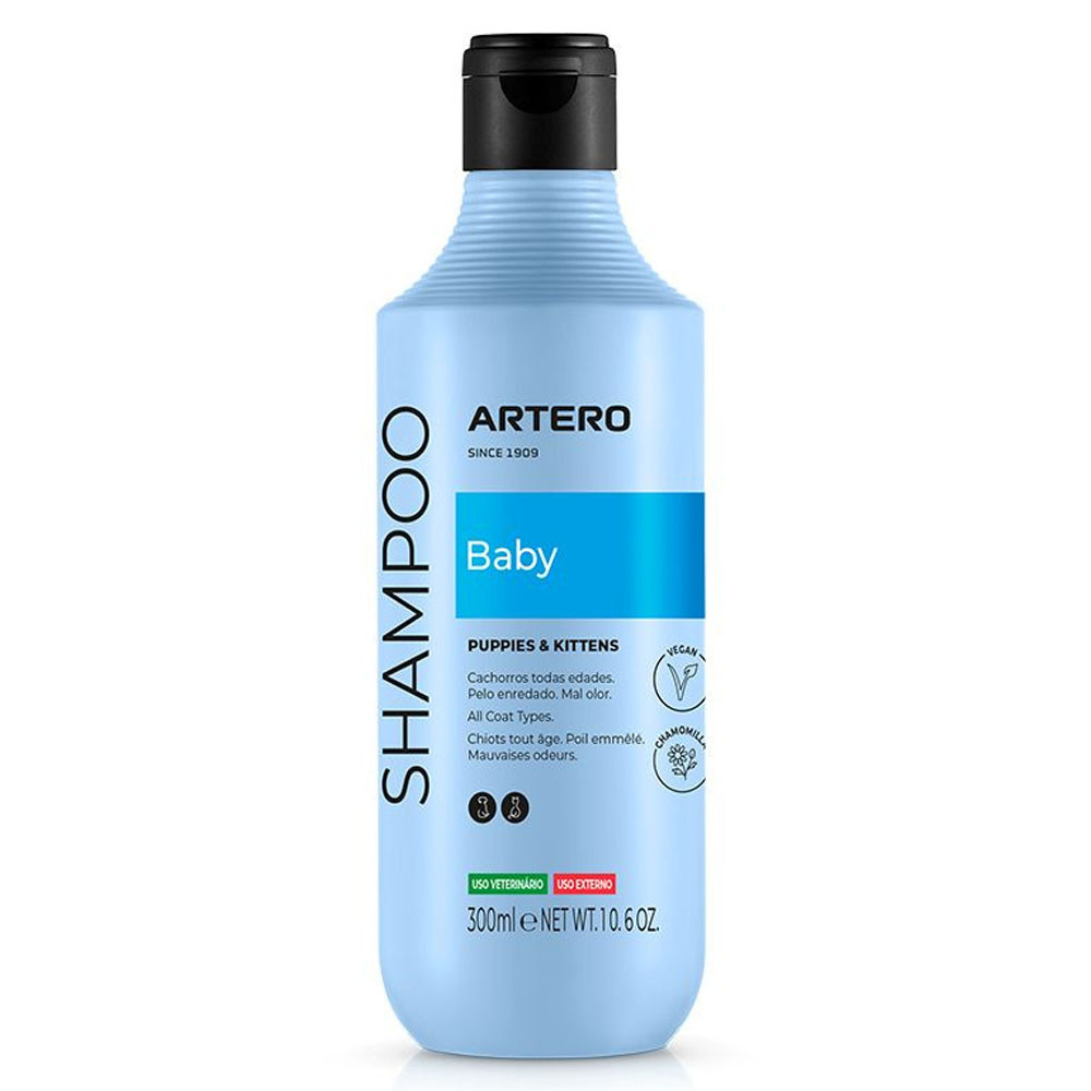 Champô Artero Baby para Cachorros e Gatinhos | 300 ml