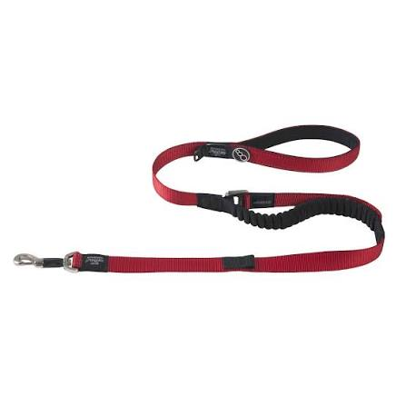 Trela Rogz Control Bungee com Absorção de Choque para Cão Vermelha (M)
