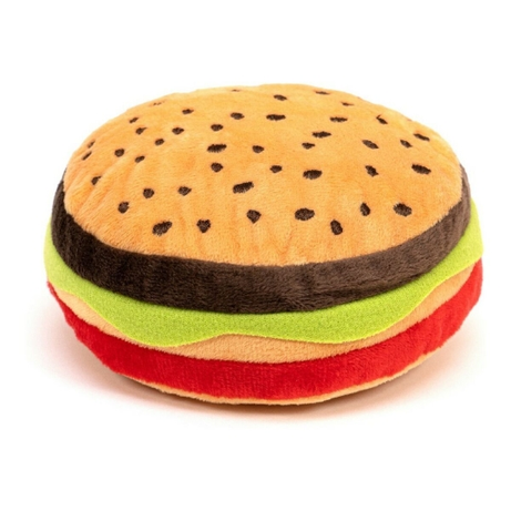 Gloria Pets Hamburdog – Peluche para Cães em Forma de Hambúrguer
