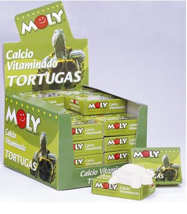 Cálcio Vitaminado para Tartarugas - Moly