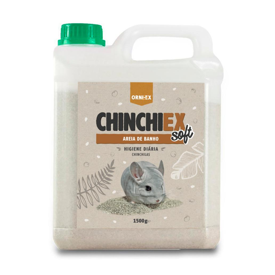 CHINCHIEX – Areia de Banho Extra Suave para Chinchilas