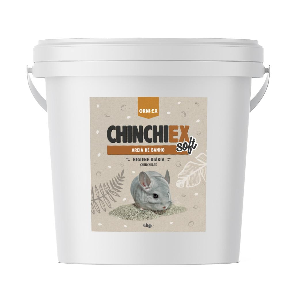 CHINCHIEX – Areia de Banho Extra Suave para Chinchilas
