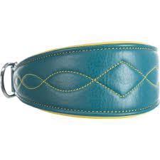COLEIRA EM PELE "ACTIVE COMFORT" PARA GALGO