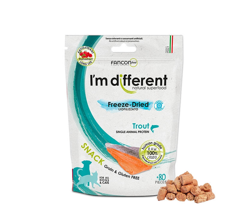 I'm Difrent Freeze-Dried Snacks for Dogs and Cats 40g