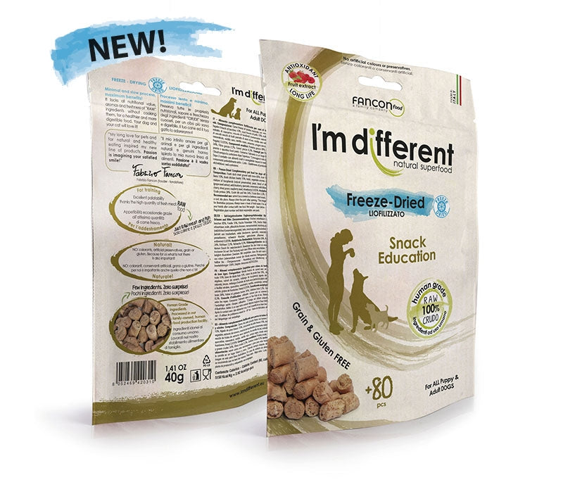 I'm Difrent Freeze-Dried Snacks for Dogs and Cats 40g