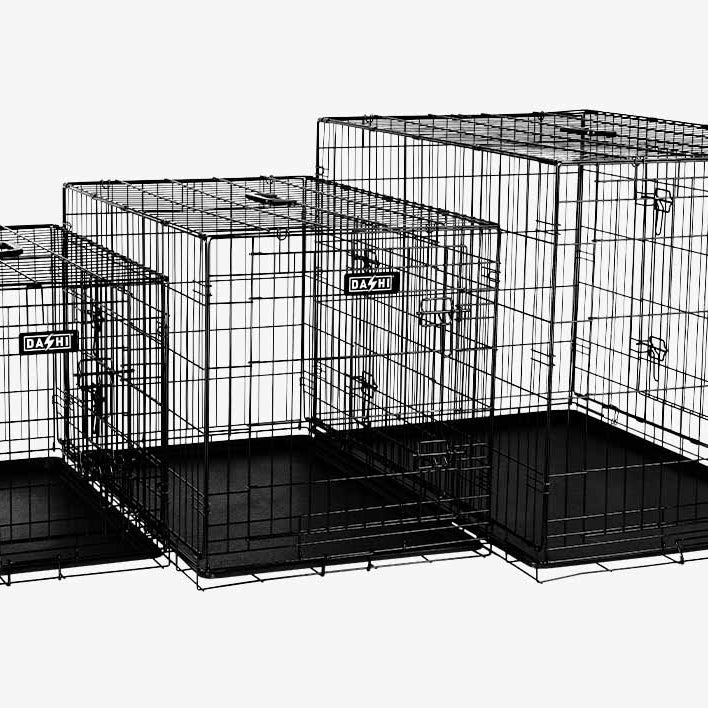 Jaula Metálica Dobrável para Cães - Dashi Dog Crate