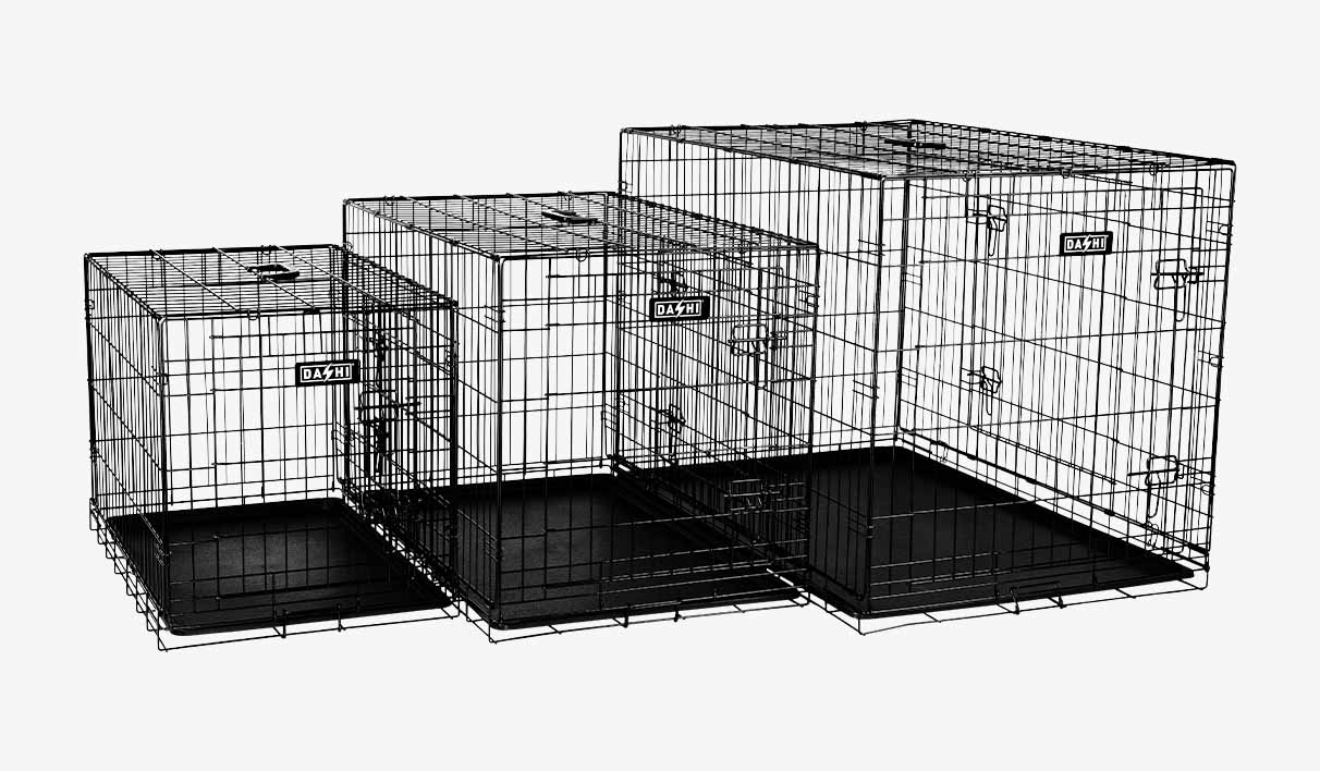 Jaula Metálica Dobrável para Cães - Dashi Dog Crate