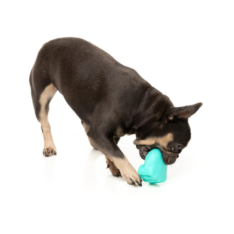 FuzzYard Brinquedo Interativo para Roer com Dispensador de Snacks – Knuckle Sandwich