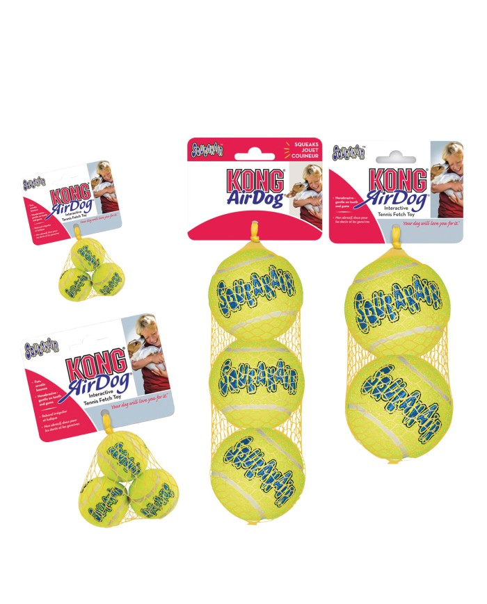 Kong Air Squeaker Tennis Ball