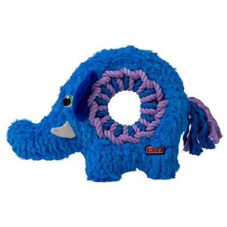 KONG Ringaroos Elephant Dog Toy