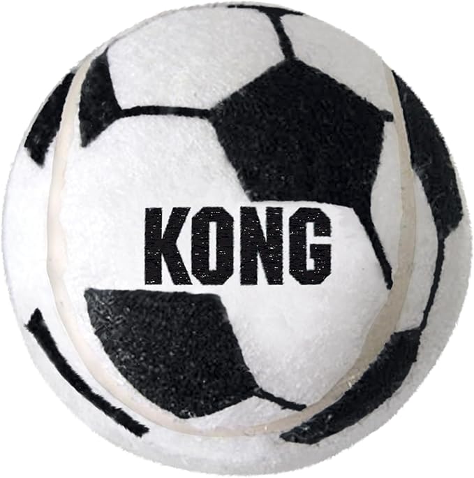 Bolas de futebol KONG Sports para cão grande - Pk 2