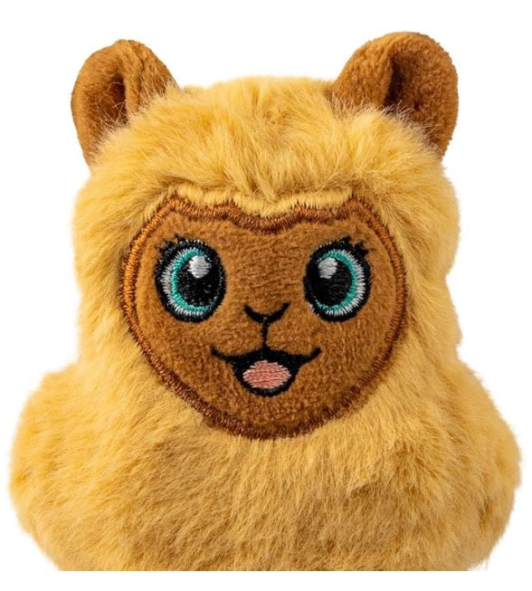 KONG Snuzzles Mini Lhama – Brinquedo de Pelúcia com Apito para Cachorros e Cães Pequenos