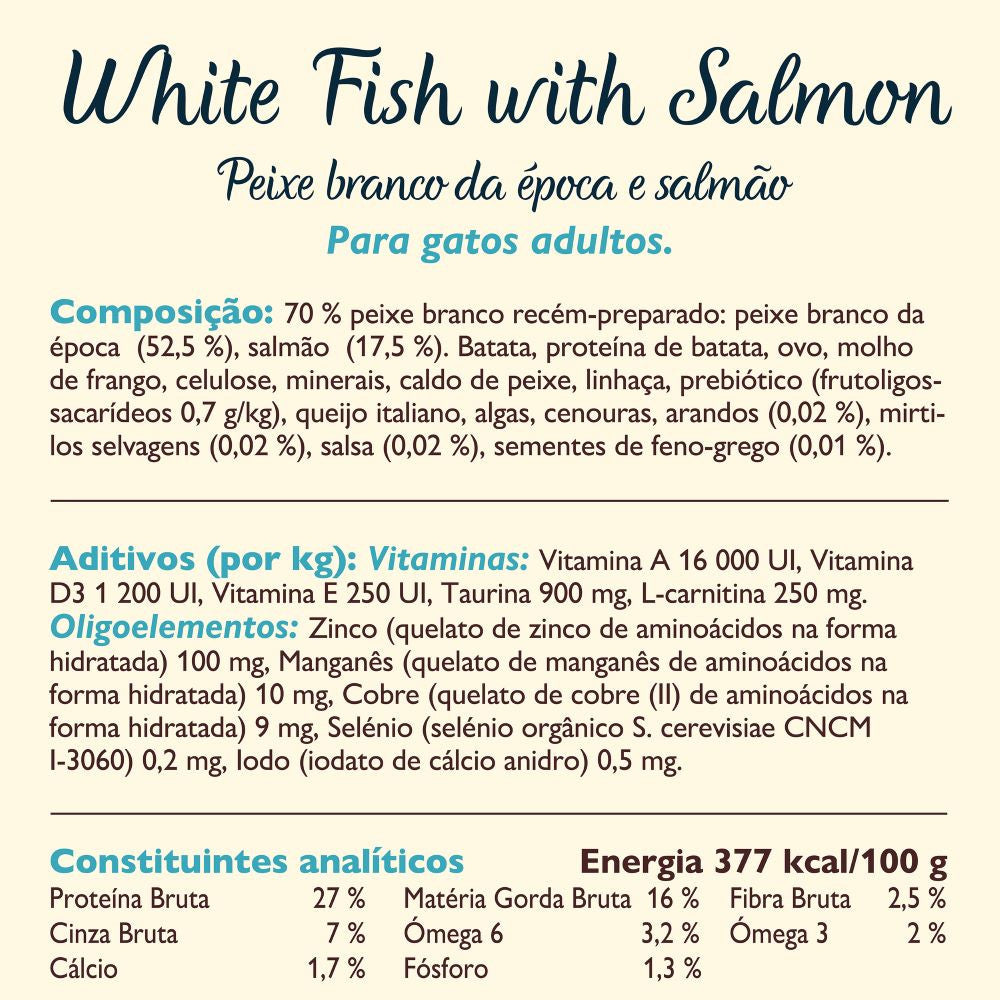 Lily's Kitchen Fisherman's Feast - Dry cat food for adult cats - White fish and salmon 2Kg