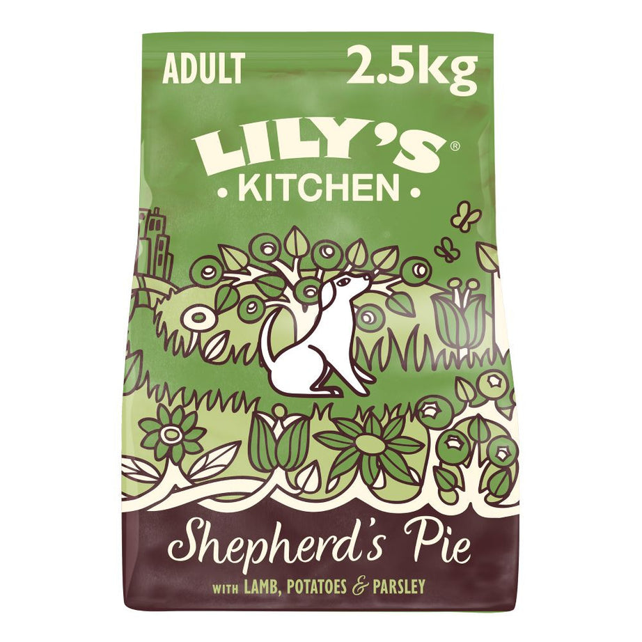 Lilys Kitchen Dog Adult Shepherds Pie - Ração seca para cão adulto - Borrego, Batata e salsa