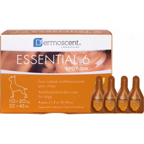 Dermoscent Essential 6® Spot-On para Cães 4 Pipetas