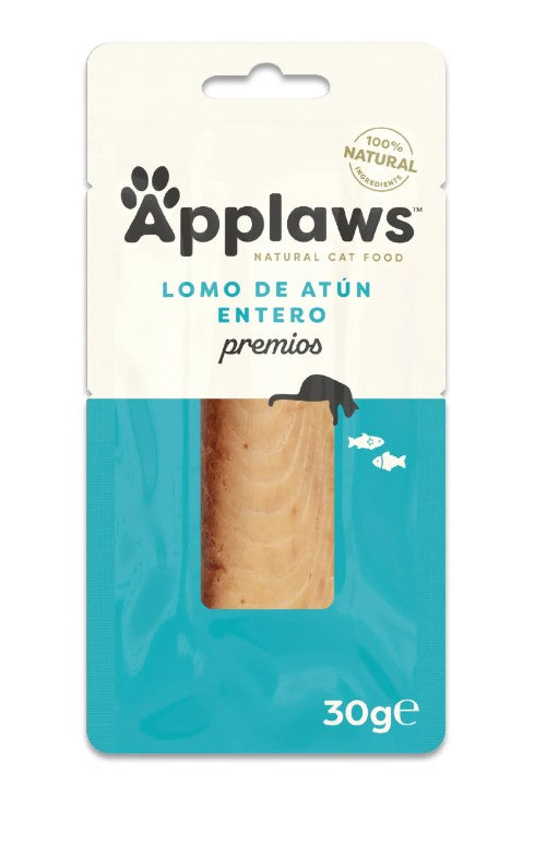 Applaws - Ração húmida para gatos | Snack de Lombo de Atum 30g