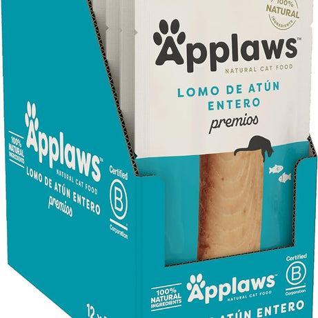 Applaws - Ração húmida para gatos | Snack de Lombo de Atum 30g