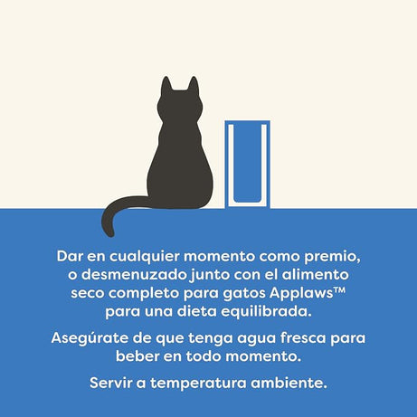 Applaws - Ração húmida para gatos | Snack de Lombo de Atum 30g