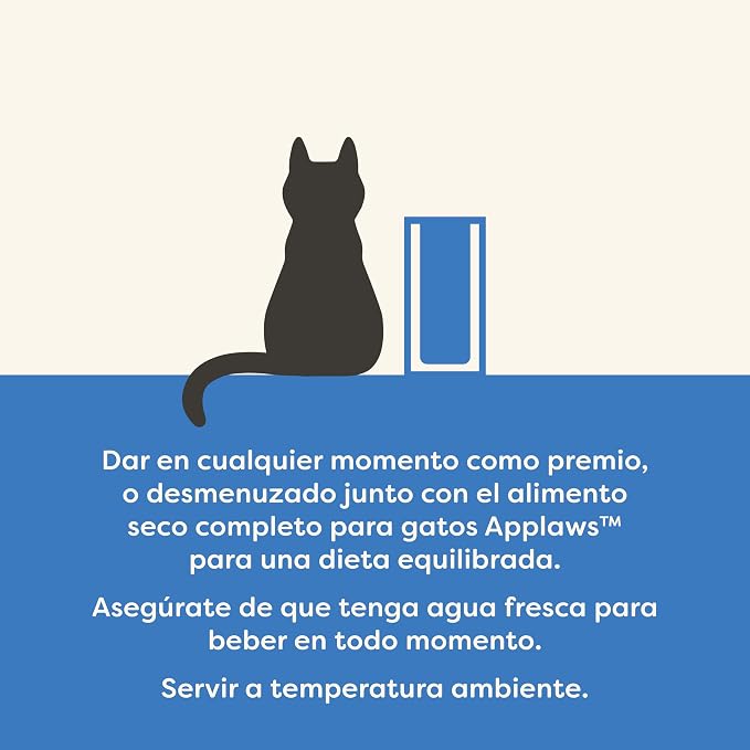 Applaws - Ração húmida para gatos | Snack de Lombo de Atum 30g
