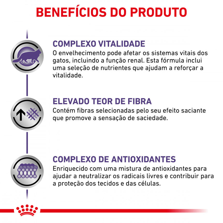 Royal Canin® Veterinary Mature Consult Balance – Ração para Gatos Adultos com mais de 7 Anos e Tendência para o Excesso de Peso