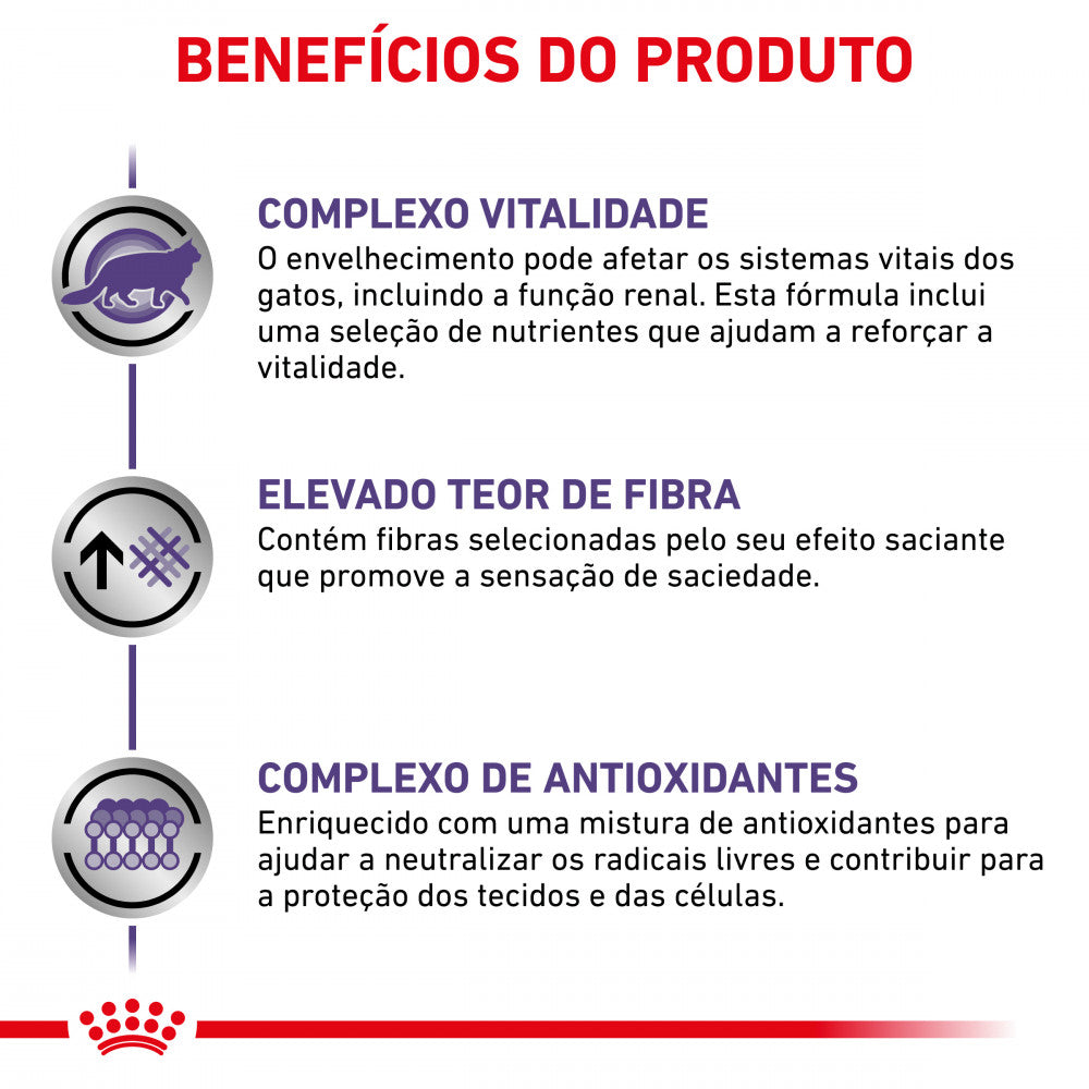 Royal Canin® Veterinary Mature Consult Balance – Ração para Gatos Adultos com mais de 7 Anos e Tendência para o Excesso de Peso