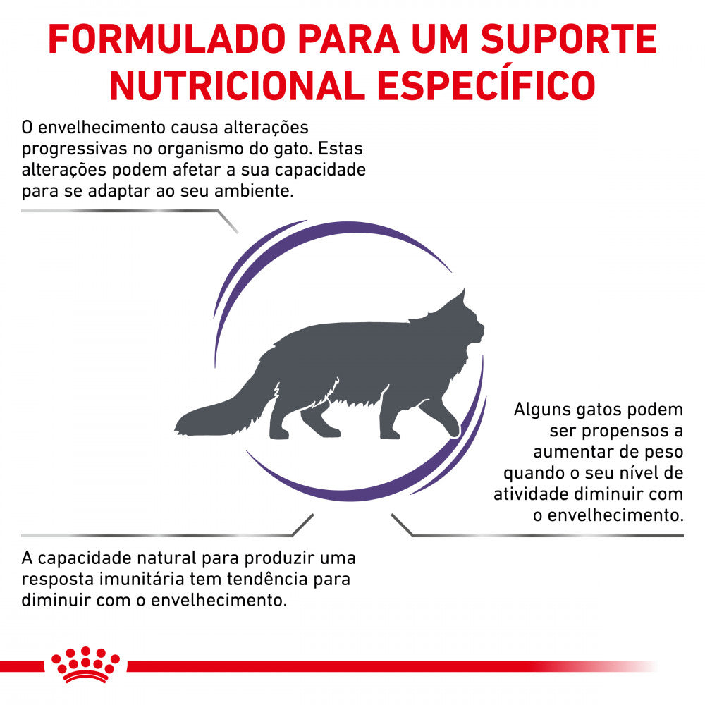 Royal Canin® Veterinary Mature Consult Balance – Ração para Gatos Adultos com mais de 7 Anos e Tendência para o Excesso de Peso