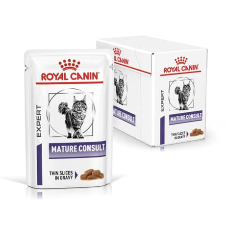 Royal Canin® Veterinary Mature Consult – Alimento Húmido para Gatos com Mais de 7 Anos