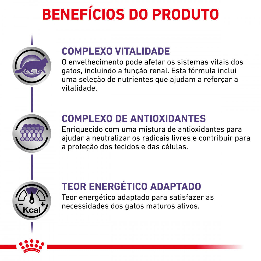 Royal Canin® Veterinary Mature Consult – Ração para Gatos Adultos com mais de 7 anos