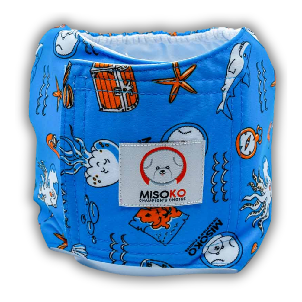 TRIXIE DISPOSABLE DIAPERS FOR MALE DOGS | 12 UNITS