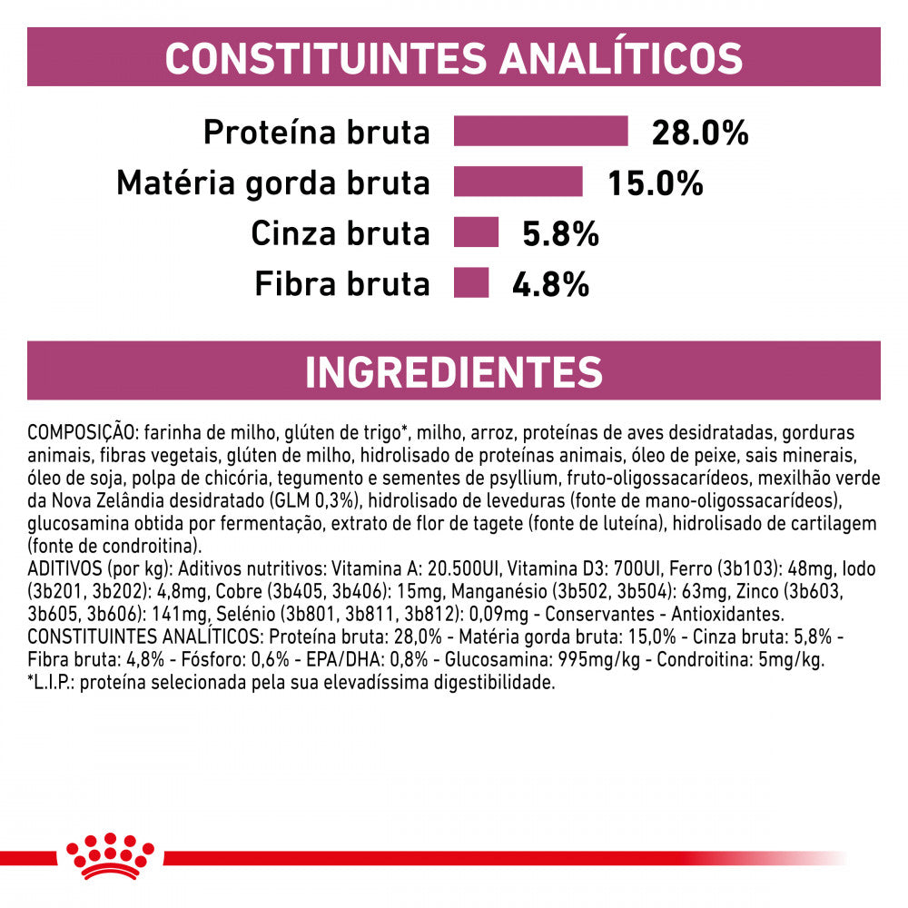 Royal Canin® Veterinary Mobility – Ração para Gatos Adultos para Suporte da Mobilidade e Saúde Articular