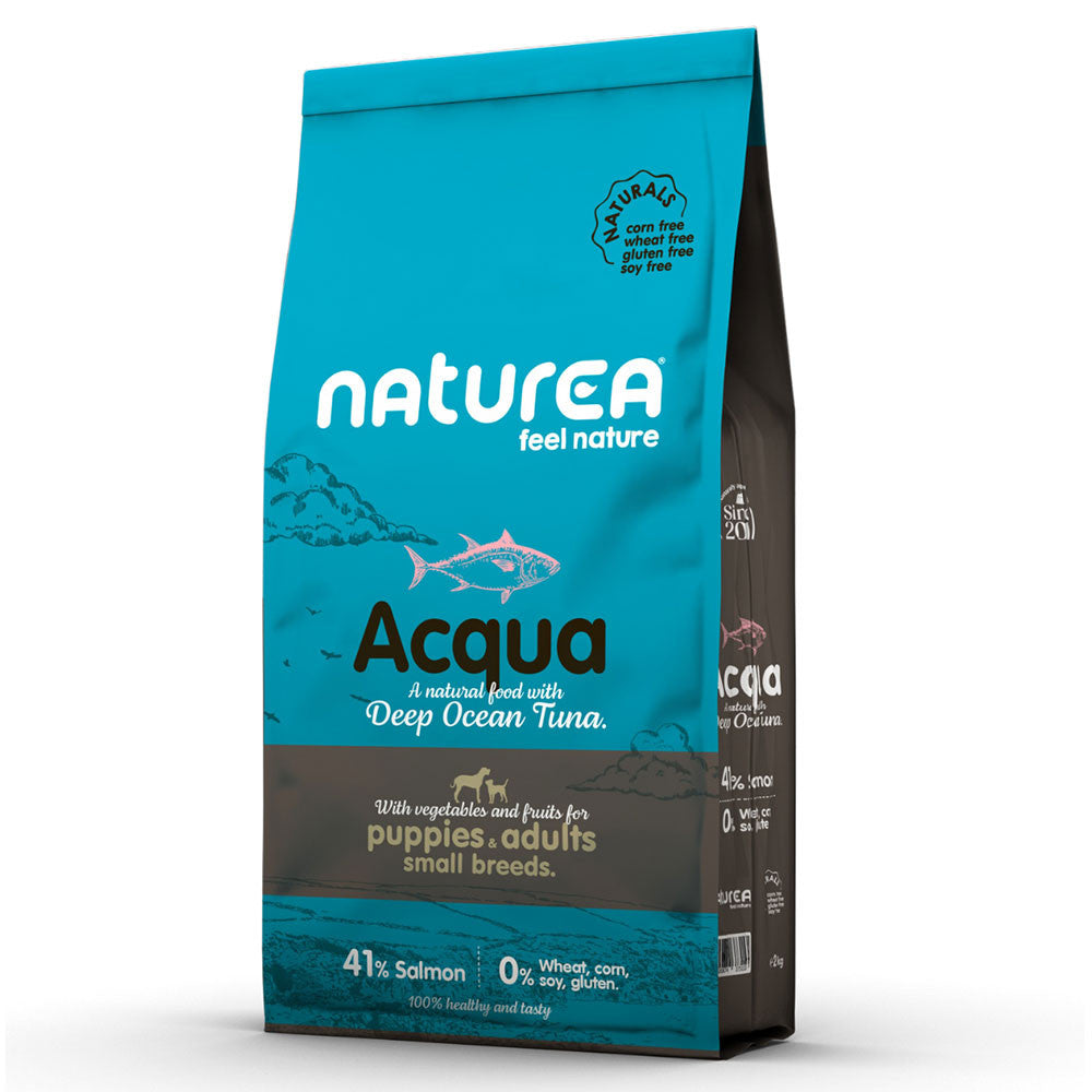 Naturea Naturals Acqua Small Breed - Dry food for dogs and puppies - Tuna 5.5 kg
