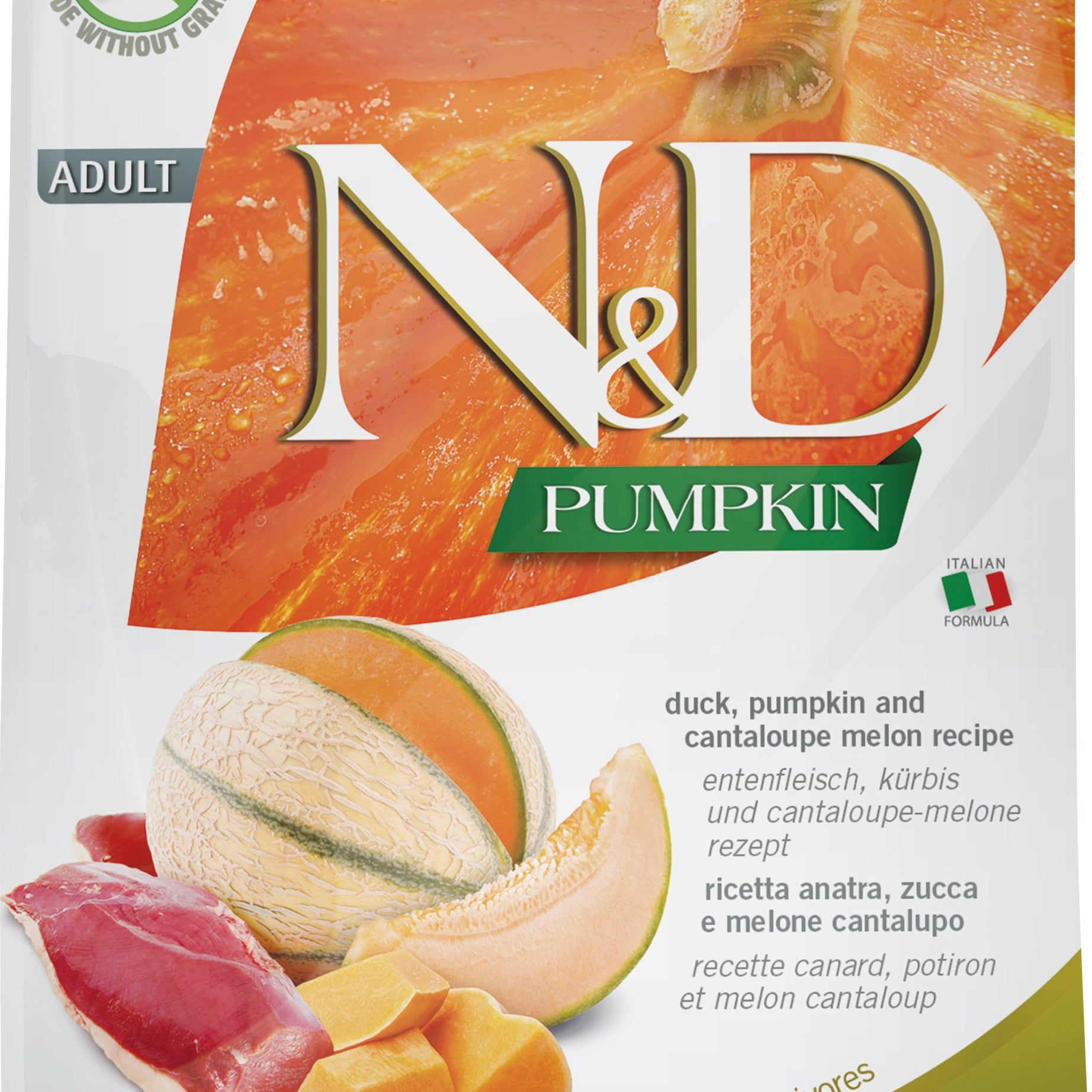 Farmina N&D Pumpkin - Ração seca para gato adulto - Pato e meloa