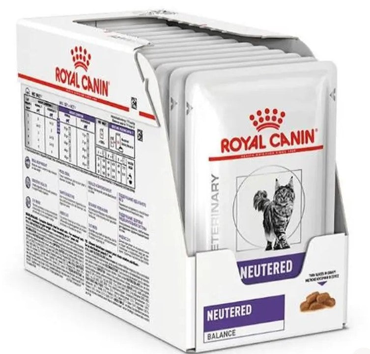 Royal Canin® Neutered Balance – Alimento Húmido para Gatos Esterilizados ou com Tendência para o Excesso de Peso até aos 7 Anos