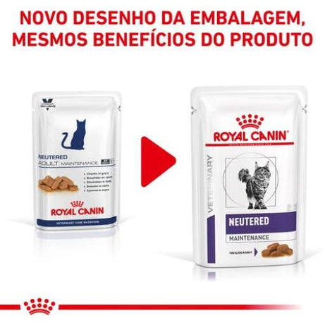 Royal Canin® Neutered Maintenance – Alimento Húmido para Gatos Esterilizados até aos 7 Anos