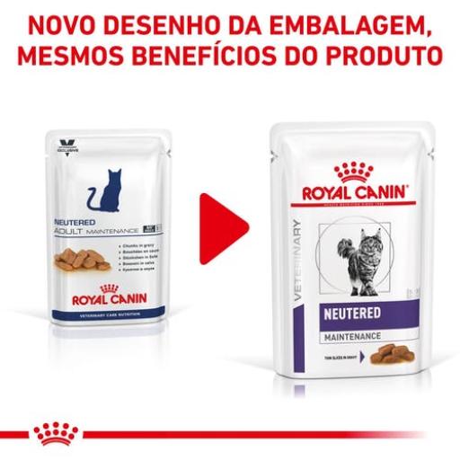Royal Canin® Neutered Maintenance – Alimento Húmido para Gatos Esterilizados até aos 7 Anos