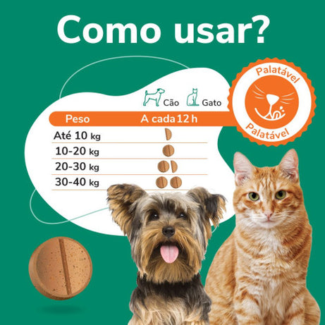 Omnicardio Plus - Apoio ao coração para cães e gatos - 60 Comprimidos
