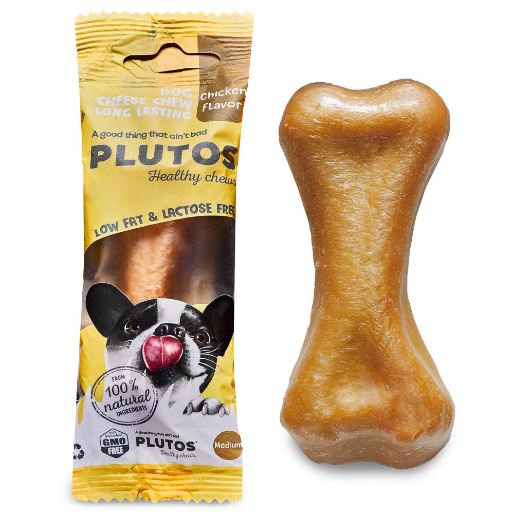 Plutos Cheese Chew – Chicken Flavour | Natural Dog Treat