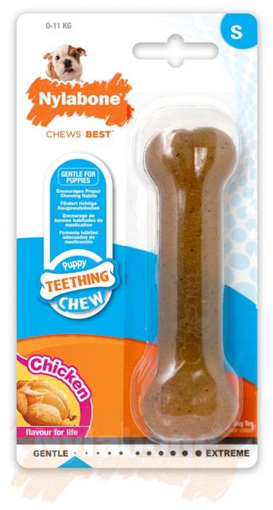 Osso de Mastigação Nylabone Original para Cachorros (S)