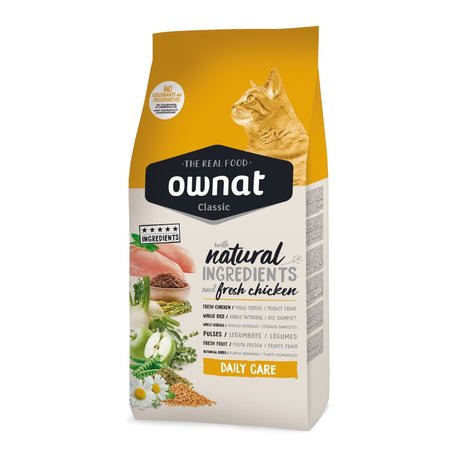 Ownat Classic Daily Care - Dry food for adult cats - Chicken