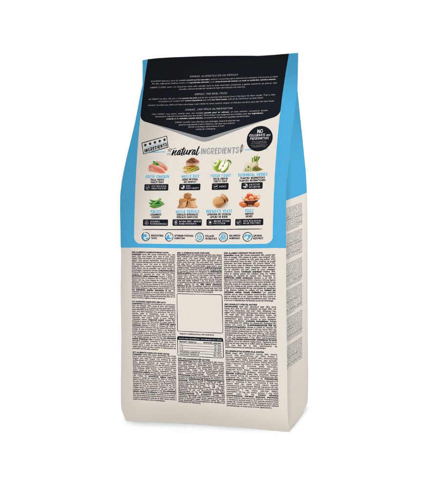 Ownat Classic Kitten -  Ração seca para gatinho - Frango