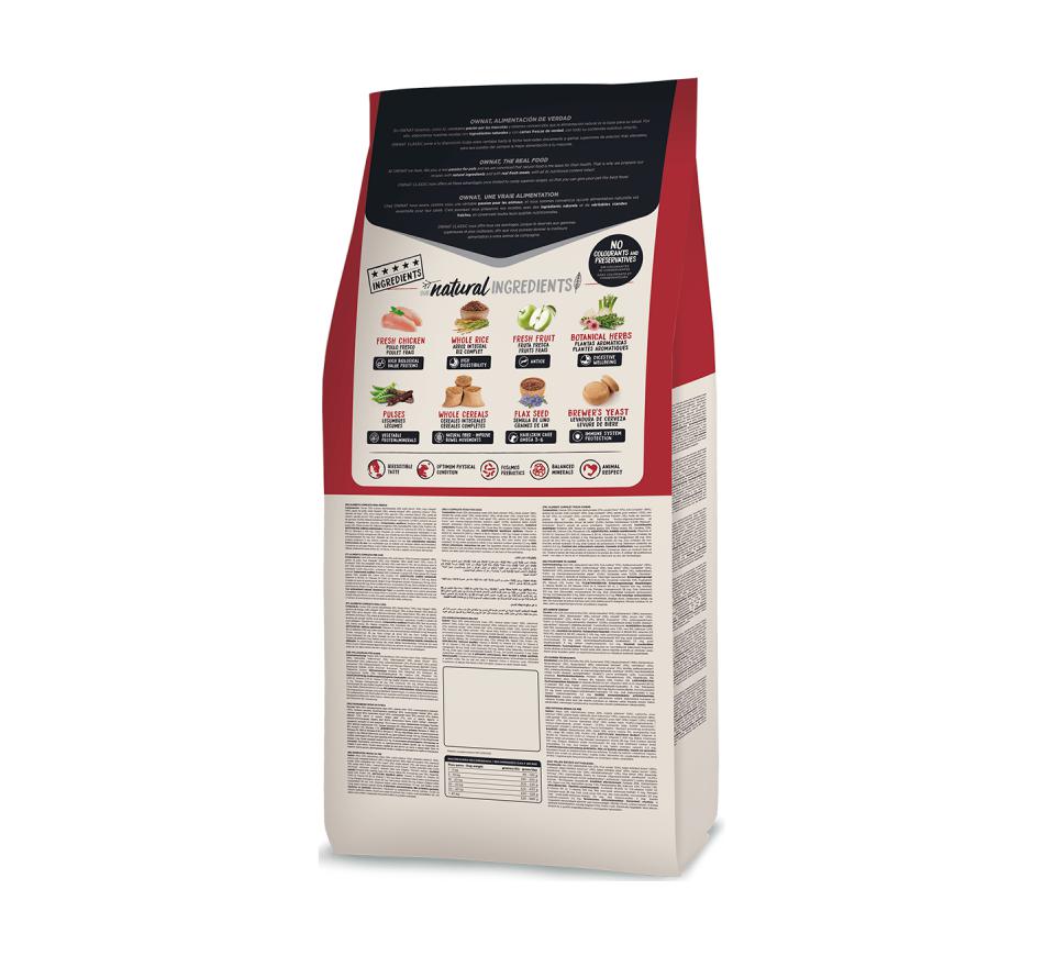 Ownat Classic Complete - Dry food for adult dogs - Chicken