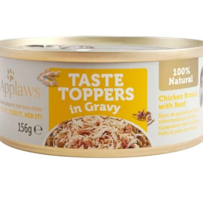 Applaws - Taste Toppers em molho | Frango com Carne de Vaca