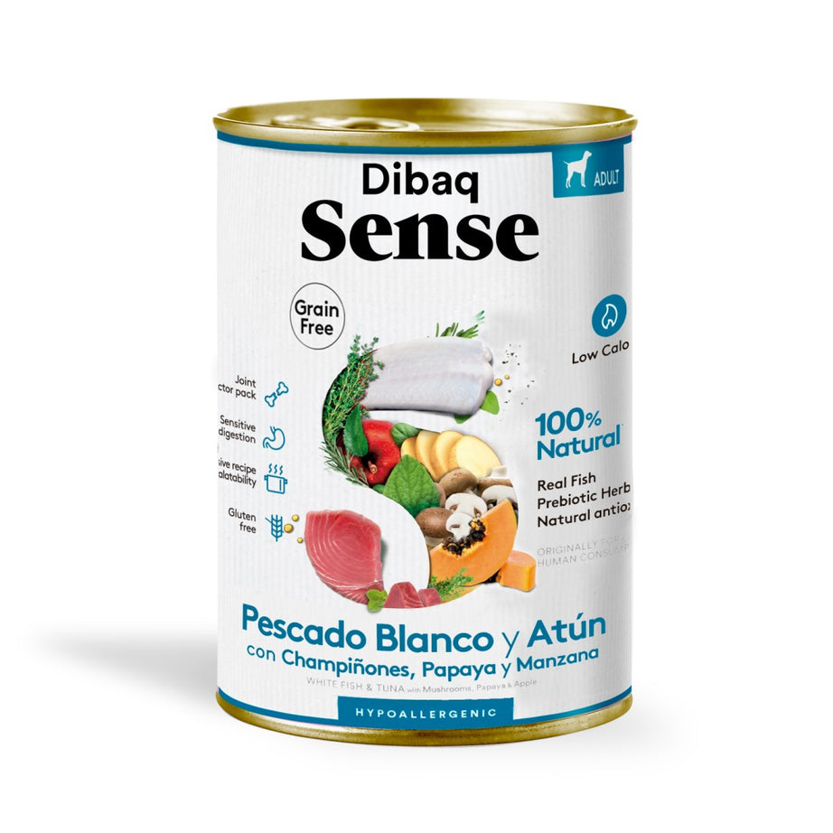 Húmido Dibaq Sense Peixe Branco & Atum