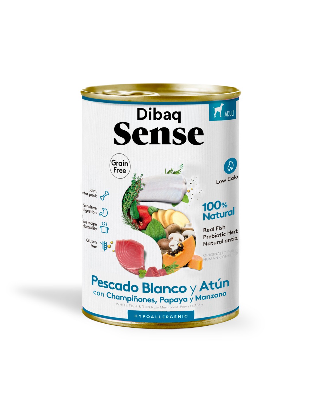 Húmido Dibaq Sense Peixe Branco & Atum