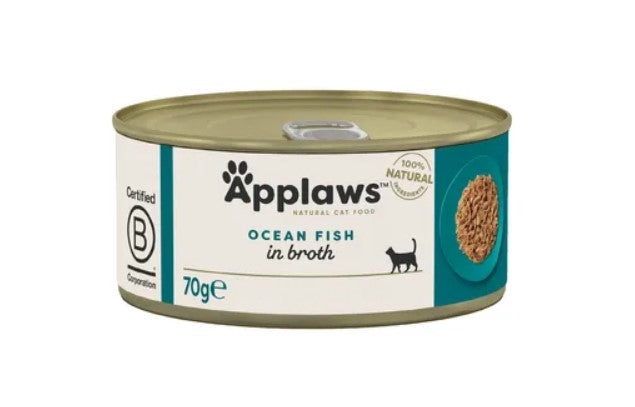 Applaws - Ração húmida para gatos | Peixe do Mar