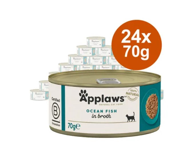 Applaws - Ração húmida para gatos | Peixe do Mar