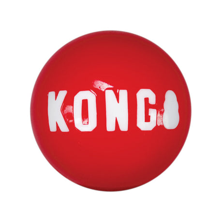 Kong Dog Toy Signature Ball - Duo de bolas para cães