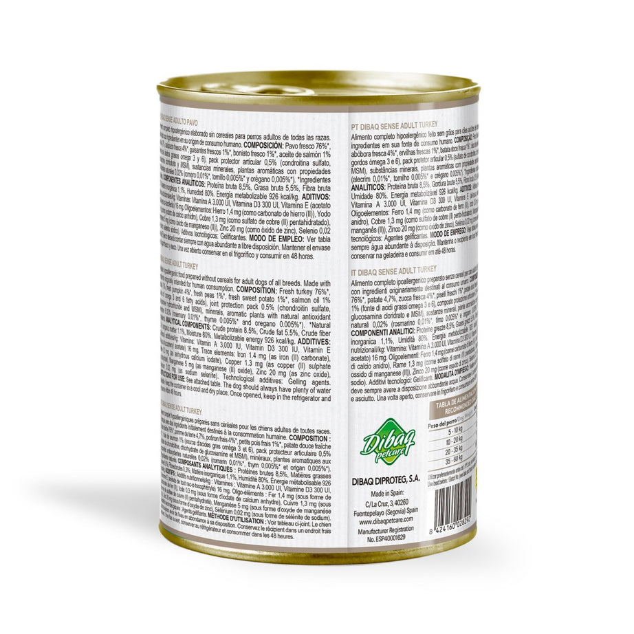 Húmido Dibaq Sense Grain Free | Peru & Abóbora